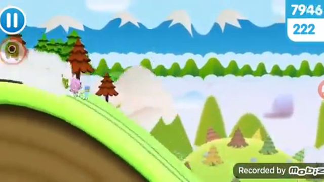 Игра Pocoyo  Run  & Fun  убегаем от злых  инопланетян  покойо  и его  друзья 🙂
