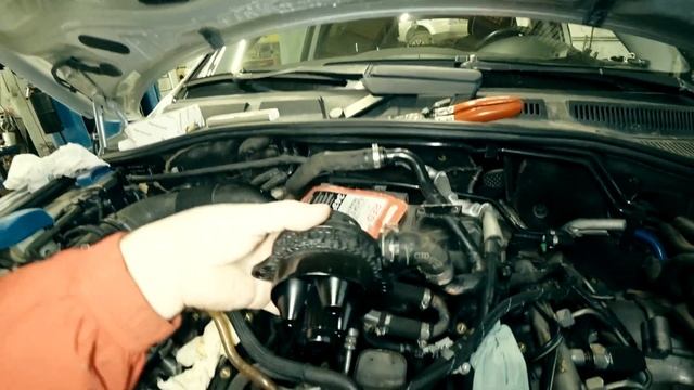 Замена мембраны маслоотделителя. смотреть онлайн