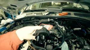 Замена мембраны маслоотделителя.