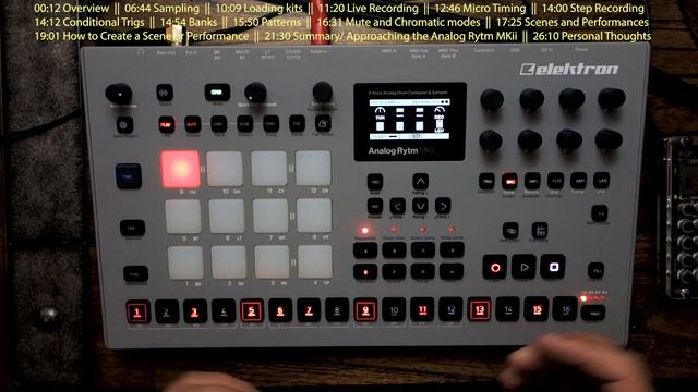Analog Rytm Mkii || Rapid In-Depth Tutorial смотреть онлайн