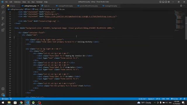 49. Design a responsive product selling history using HTML , CSS, Java Script and Bootstrap. смотреть онлайн