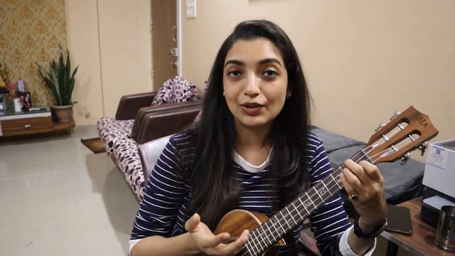 How To Play Ab Mujhe Raat Din On Ukulele | Sayali Tank смотреть онлайн