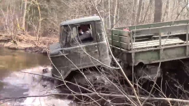 газ 66 шишига на арочных колесах Real Spintires Russische Militär-LKW-Geländewagen