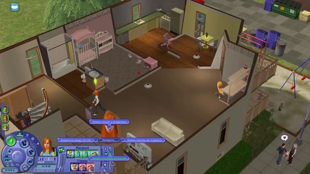 The Sims 2: Семейка Патерсон #1 -Купаем малышку- смотреть онлайн