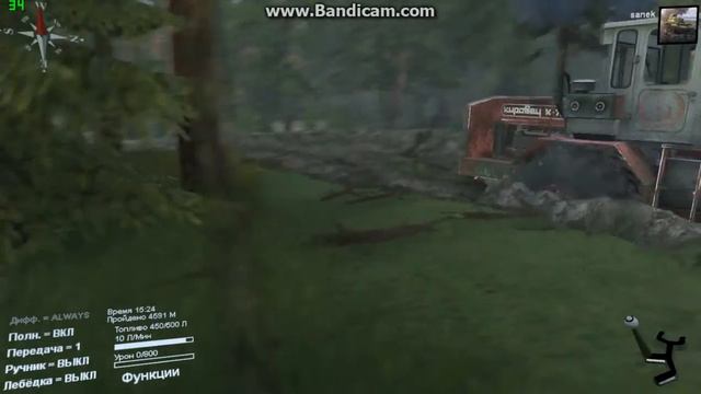 Обзор модов на SpinTires №2: K-710 смотреть онлайн