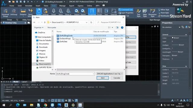 [Webinar ZWCAD] Importando Arquivos .IFC para o CAD смотреть онлайн
