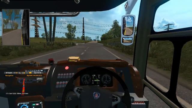 DETIK-DETIK TERJADI KECELAKAAN SAAT DI TIKUNGAN TAJAM - Euro Truck Simulator 2 #3 смотреть онлайн