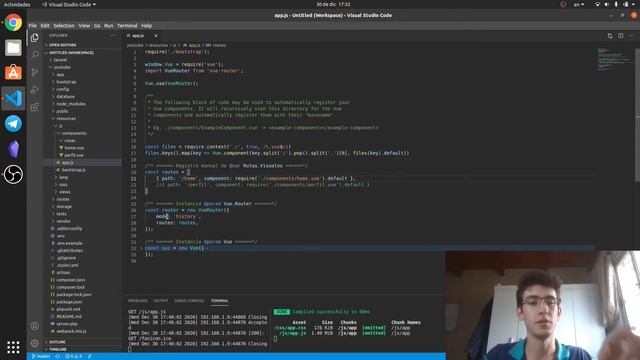 Como registrar COMPONENTES VUE.JS en LARAVEL - 2021 Simple y optimizado! смотреть онлайн