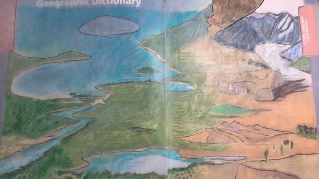 My Social Studies Homework! Landform Stop Motion Drawing! смотреть онлайн