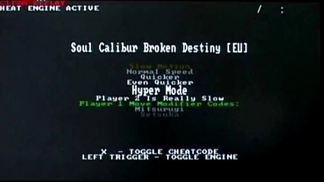 Soul Calibur Broken Destiny Cheats смотреть онлайн