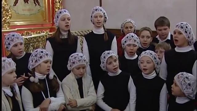3-8 Пение детского хора воскресной школы . ОТЧЕ НАШ . смотреть онлайн