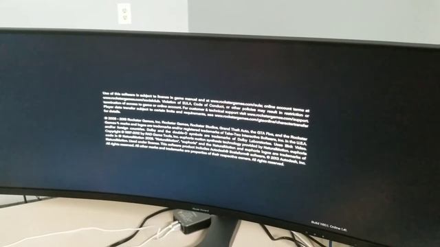 GTA 5 on #samsung Super Ultra Wide C49HG90D смотреть онлайн