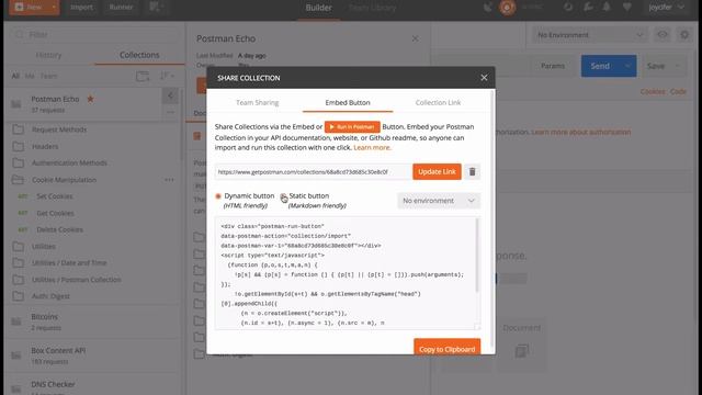 Sharing Postman Collections смотреть онлайн