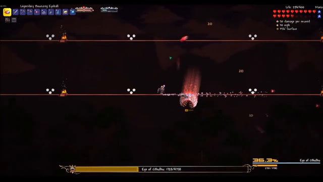 Terraria Calamity Mod | Eye of Cthulhu (Rogue/Death Mode) смотреть онлайн