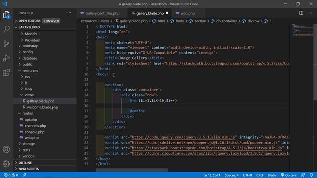 Laravel 8 Tutorial - Lazy Loading Images смотреть онлайн