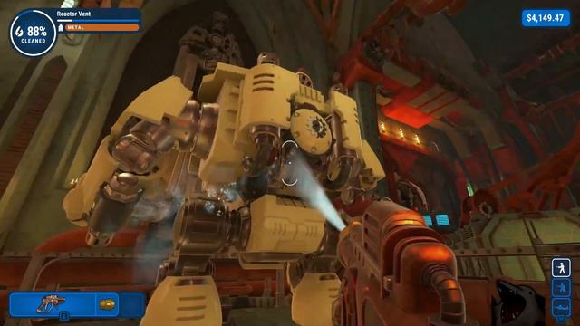 honouring a fallen battle brother | Powerwash Simulator | Redemptor Dreadnaught смотреть онлайн