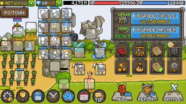 Билд на Колонии, в (Grow Castle) #castle #grow #growcastle #recommend #recommended #towerdefense