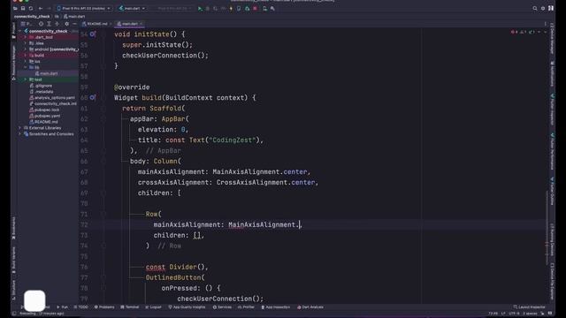 How to Check Internet Connectivity in Flutter Without Using Any Package | Check Internet Connection смотреть онлайн
