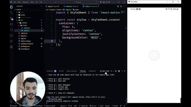 [Passo a Passo] Coloque fontes personalizadas no seu projeto React Native | Expo Font смотреть онлайн