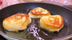 Оладьи на кефире как пух Оладушки на кефире пышные и очень вкусные Рецепт пышных оладий пошагово