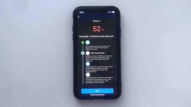 iPhone 11 iOS 16.2 Antutu test. 2023 смотреть онлайн