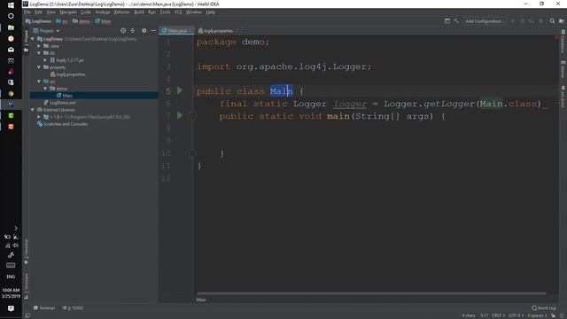 Logging Tutorial Log4J смотреть онлайн