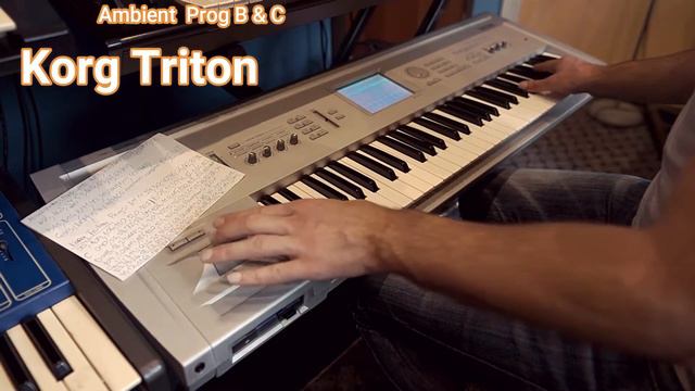 Korg Triton - Ambient Sounds Prog B & C played by Chronos смотреть онлайн