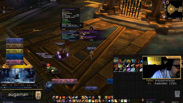 330 WoW BFA Paladin Tanking Dazar The First King, King's Rest Mythic смотреть онлайн