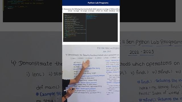 "String Mastery in Python: len(), strip(), rstrip(), lstrip(), and find() Unleashed" ಕನ್ನಡ ದಲ್ಲಿ смотреть онлайн