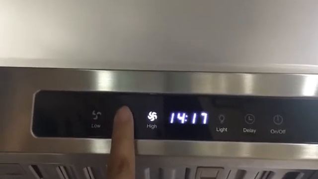 104C Range Hood Timer-Adjustment Instruction смотреть онлайн