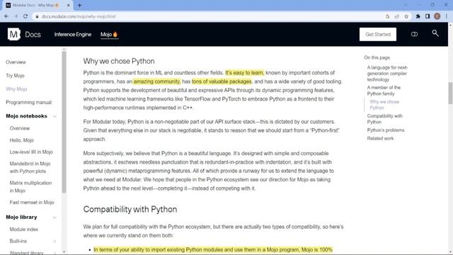 END OF PYTHON ?? | INTRODUCTION TO MOJO | MOJO VS PYTHON #mojo #python смотреть онлайн