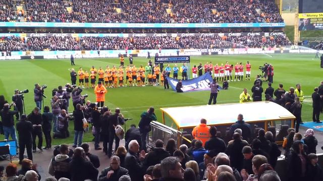 Molineux March 2012. Fabrice Muamba support. смотреть онлайн