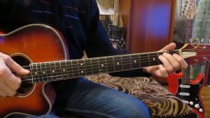 За тебя Родина Мать-И. Матвиенко (как играть на гитаре аккорды)