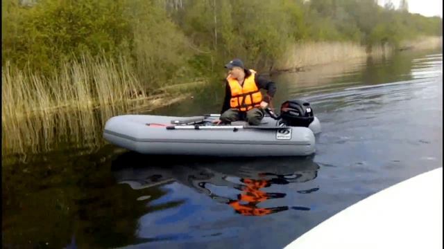 Обкатка двух моторов в Новоладожском канале Hidea 9.9 и SeaPro 9.9 New