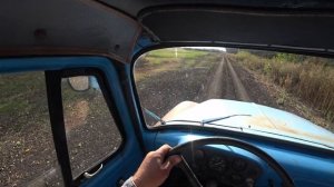 За рулем ГАЗ-52 на базе ГАЗ-53 / GAZ USSR OLD TRUCK HD POV