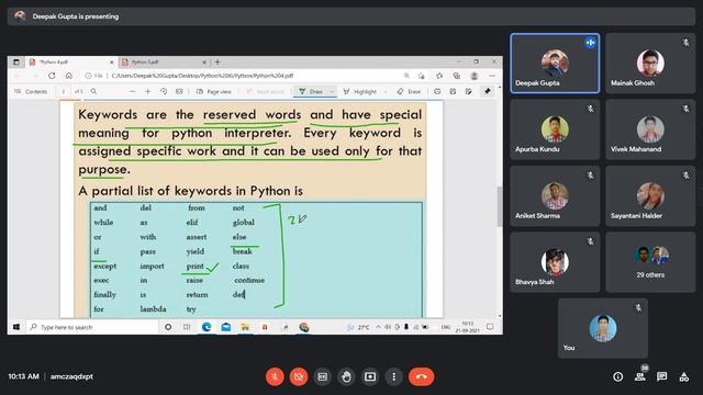 COMPUTER SCIENCE / PYTHON PART - 5 / DATE - 21/9/2021 смотреть онлайн