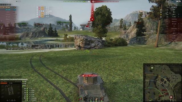 World of Tanks M2 Light Tank 13 kills - Mines смотреть онлайн
