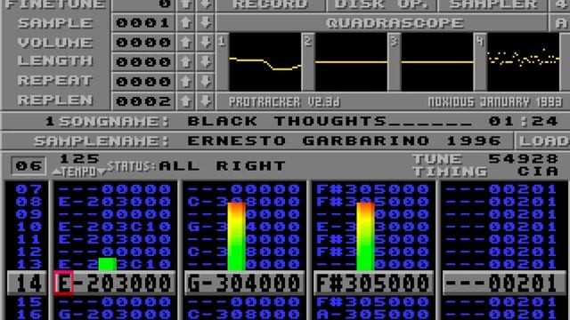 1996 Black Thoughts (Ernesto Garbarino) a.k.a. Byte Revenger / Microforce смотреть онлайн