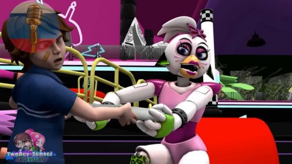 Сборник Самых Смешных Анимаций с Чикой из FNAF9 / FNAF Security Breach animation  / Угарная озвучка