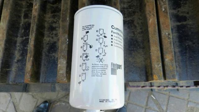 9. Порядок замены топливных фильтров экскаватора ЧЕТРА ЭГП-230 смотреть онлайн