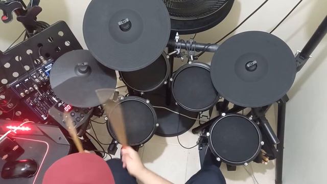 Upgraded Alesis Turbo Mesh Kit with Lemon Cymbals and Membrane Kick Trigger (Everlong Cover) смотреть онлайн