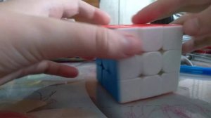 Флаг России на кубике Рубика