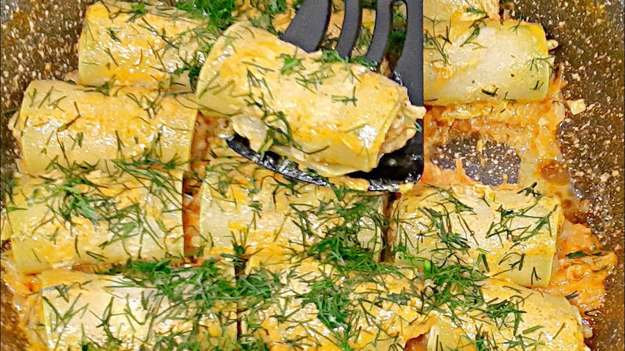 Голубцы из кабачков смотреть онлайн