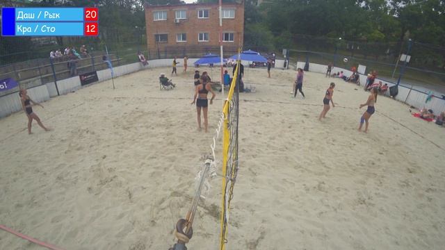 Volleyball Full Game#56 Турнир по пляжному волейболу Игра за 3-е место, женщины (4К)