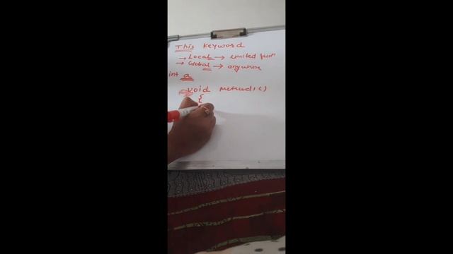 This keyword in java|| Java keyword This || used when local n global variable names r same смотреть онлайн