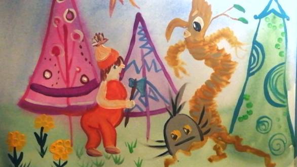 Как нарисовать сказочного гномика смотреть онлайн