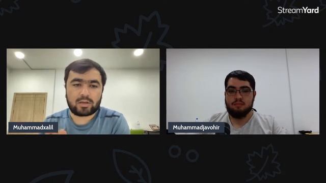 Muhammadjavohir Sur'atov bilan dasturlash haqida suhbat смотреть онлайн