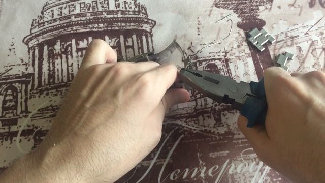 Как уменьшить стальной браслет на часах смотреть онлайн