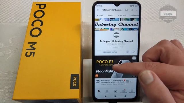 Xiaomi POCO M5 Smartphone 4G - 4GB Ram & 128GB Rom - Android12 - MIUI13 - Unboxing
