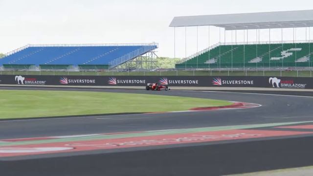 Ferrari f10 at Silverstone in Assetto Corsa смотреть онлайн